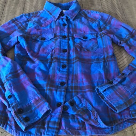 O’Neill Logo 💯 Cotton Cargo Flannel Shirt 2 Perfectly Positioned Pockets Warm! - Picture 1 of 17